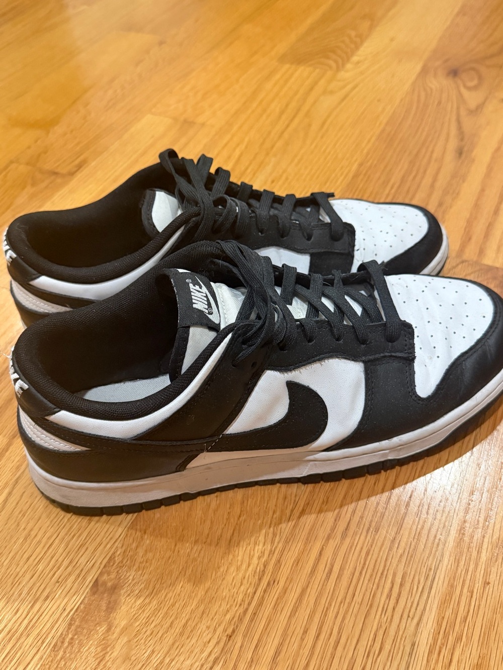 Nike Dunk Low Pandas Black and White Low Top Sneakers
